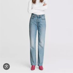 Rag & Bone Alexis High-Rise Straight Leg